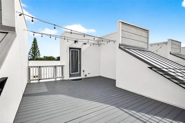 a bird view of a multi story building