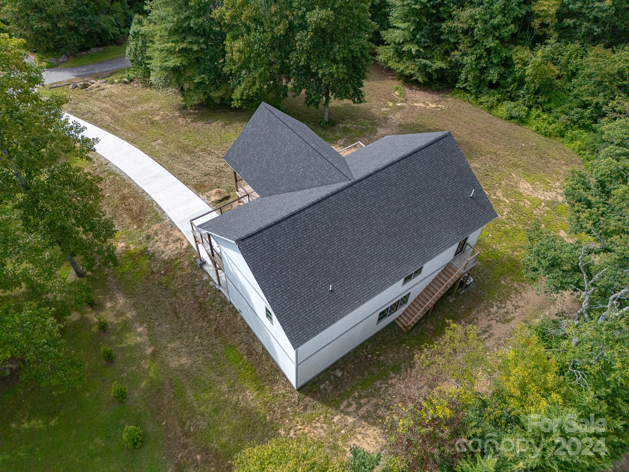 171 Tatham Road Hendersonville, NC 28792 - Photo 15 of 19 an aerial view of a house