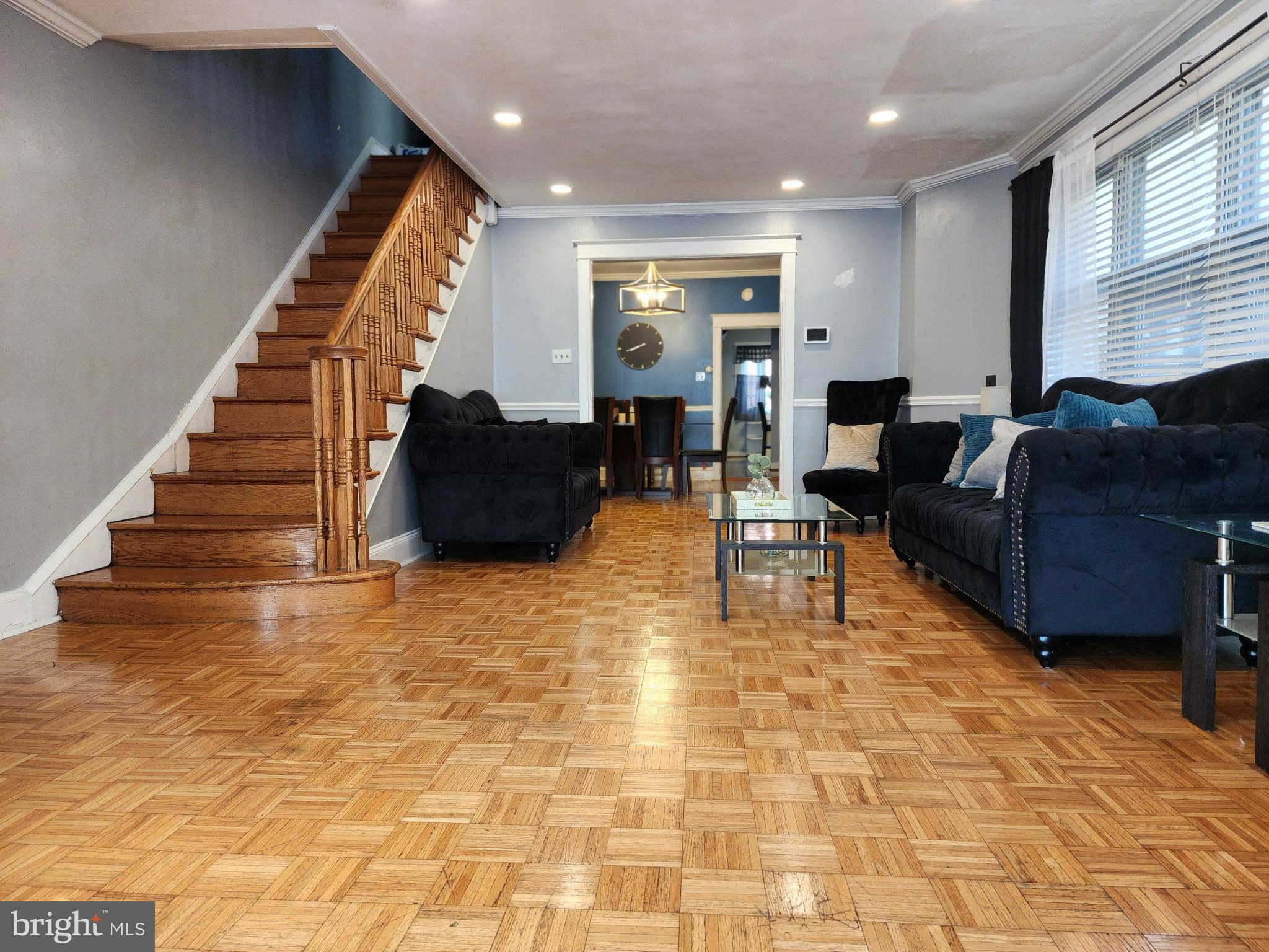 1729 68th Avenue Philadelphia, PA 19126 - Photo 11 of 38 a living room with furniture and a flat screen tv
