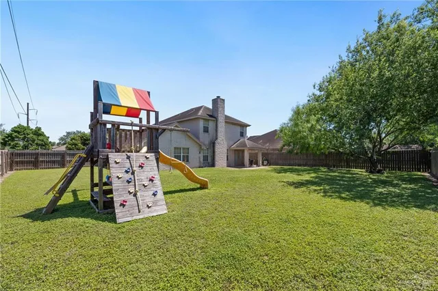 a view of a house with a park