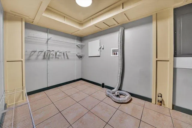 a view of a storage & utility room