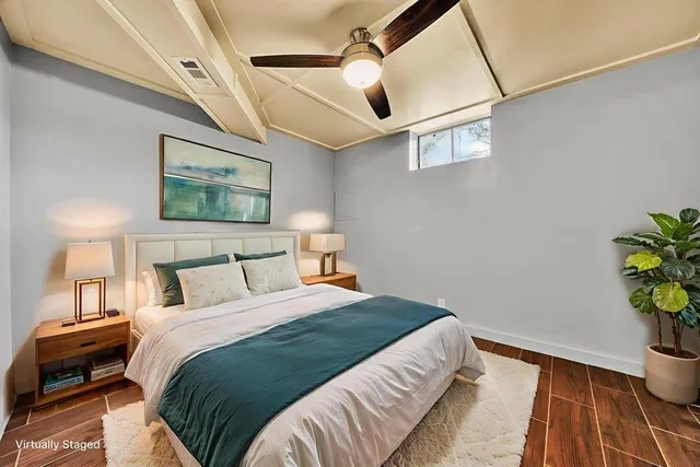 a kitchen with a sink cabinets and counter space