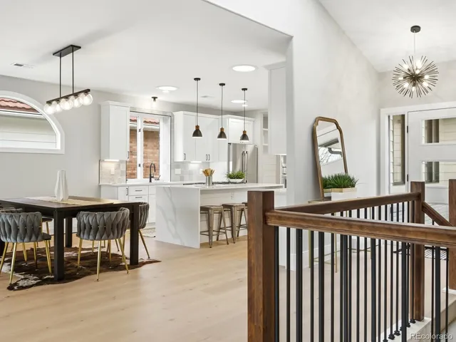 a view of a livingroom with furniture and window