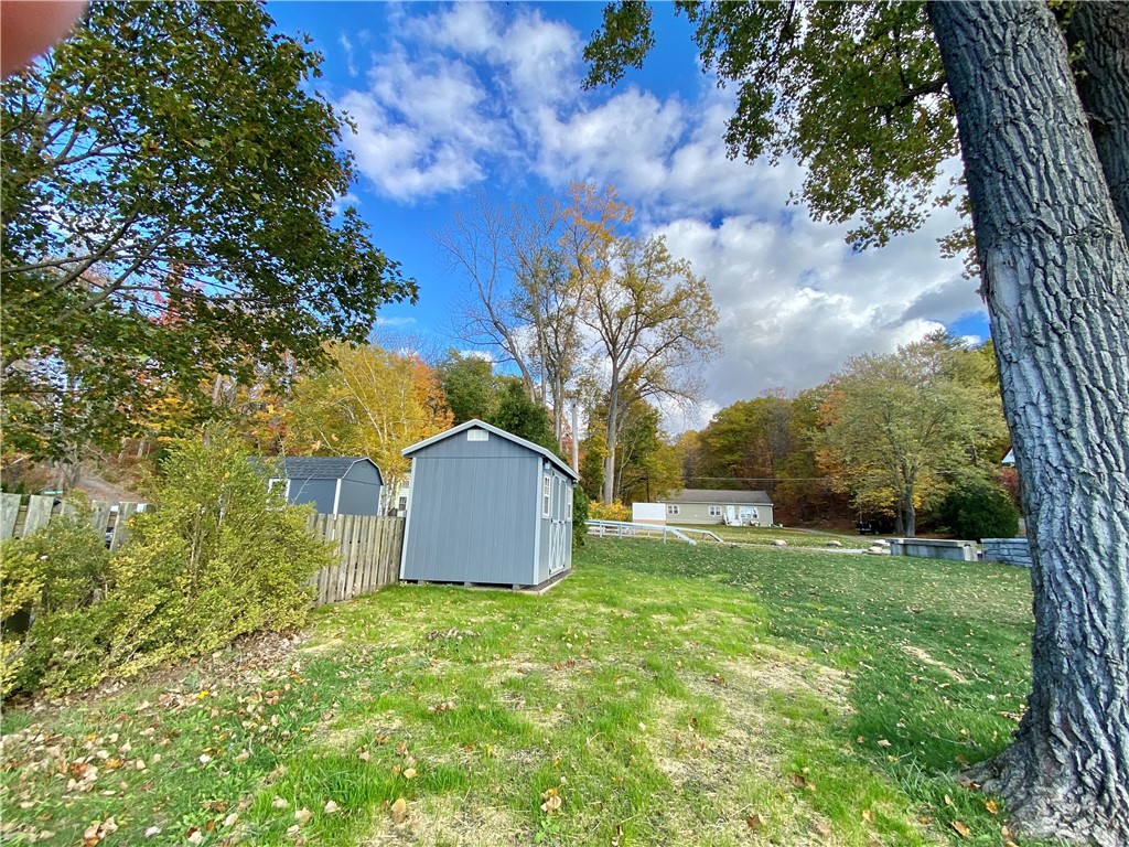 8681 Lower Lake Road Lodi, NY 14860 - Photo 42 of 46 View from lake to Cottage/House
