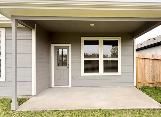 a view of outdoor space and swimming pool