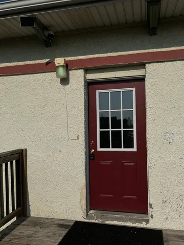 a view of door
