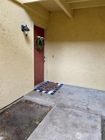 a view of water heater room
