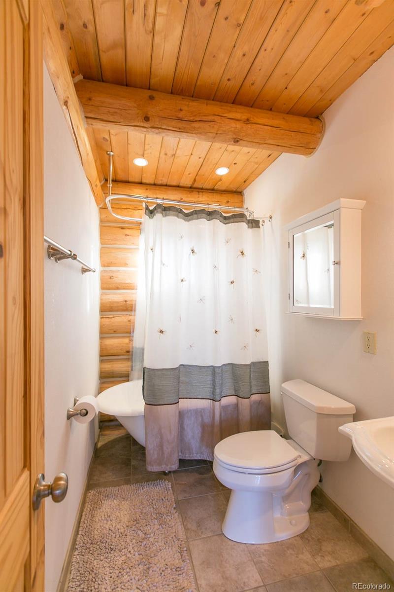 18342 Miller Canyon Ranch Road Glade Park, CO 81523 - Photo 21 of 38 a bathroom with a toilet and a shower
