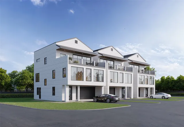 a front view of a building with garden