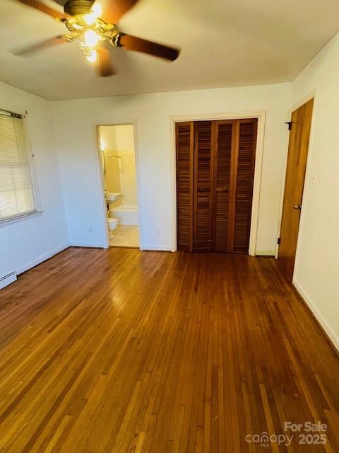 1421 Tyvola Road Charlotte, NC 28210 - Photo 16 of 23 a view of empty room with wooden floor