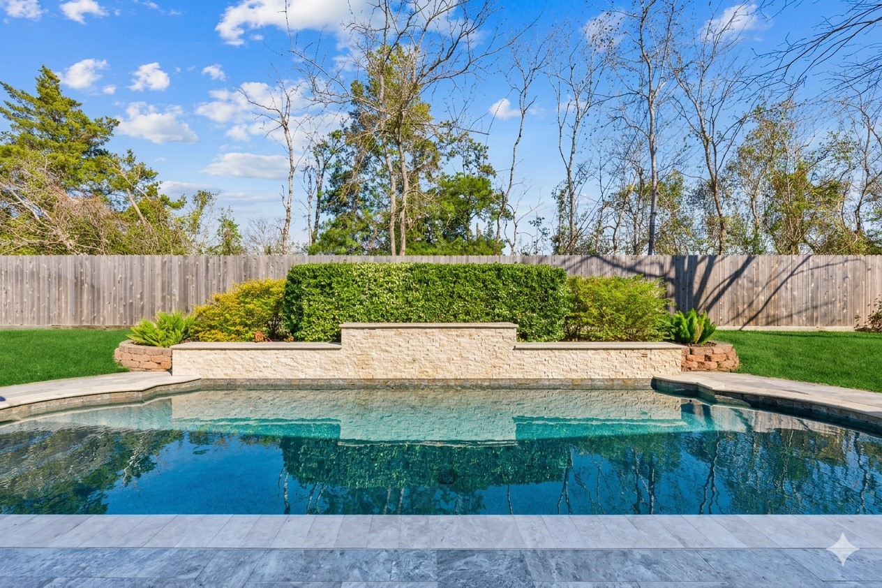 STUNNING HEATED POOL, 90' LOT, NO BACK NEIGHBORS