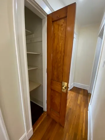 a view of walk in closet