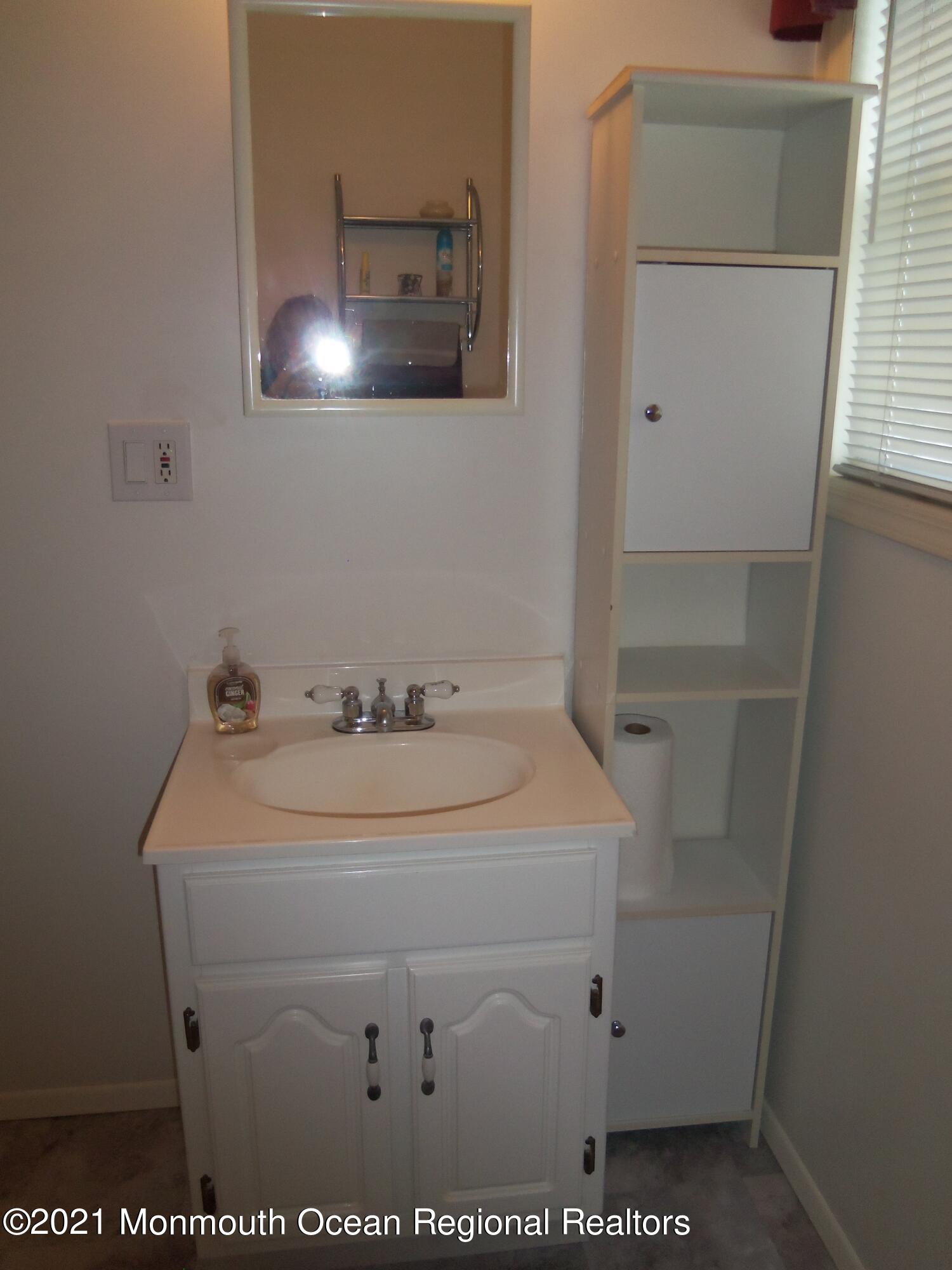 338 Pitcairn Road Brick, NJ 08723 - Photo 15 of 24 a bathroom with a sink and a mirror