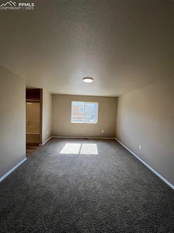 a view of empty room