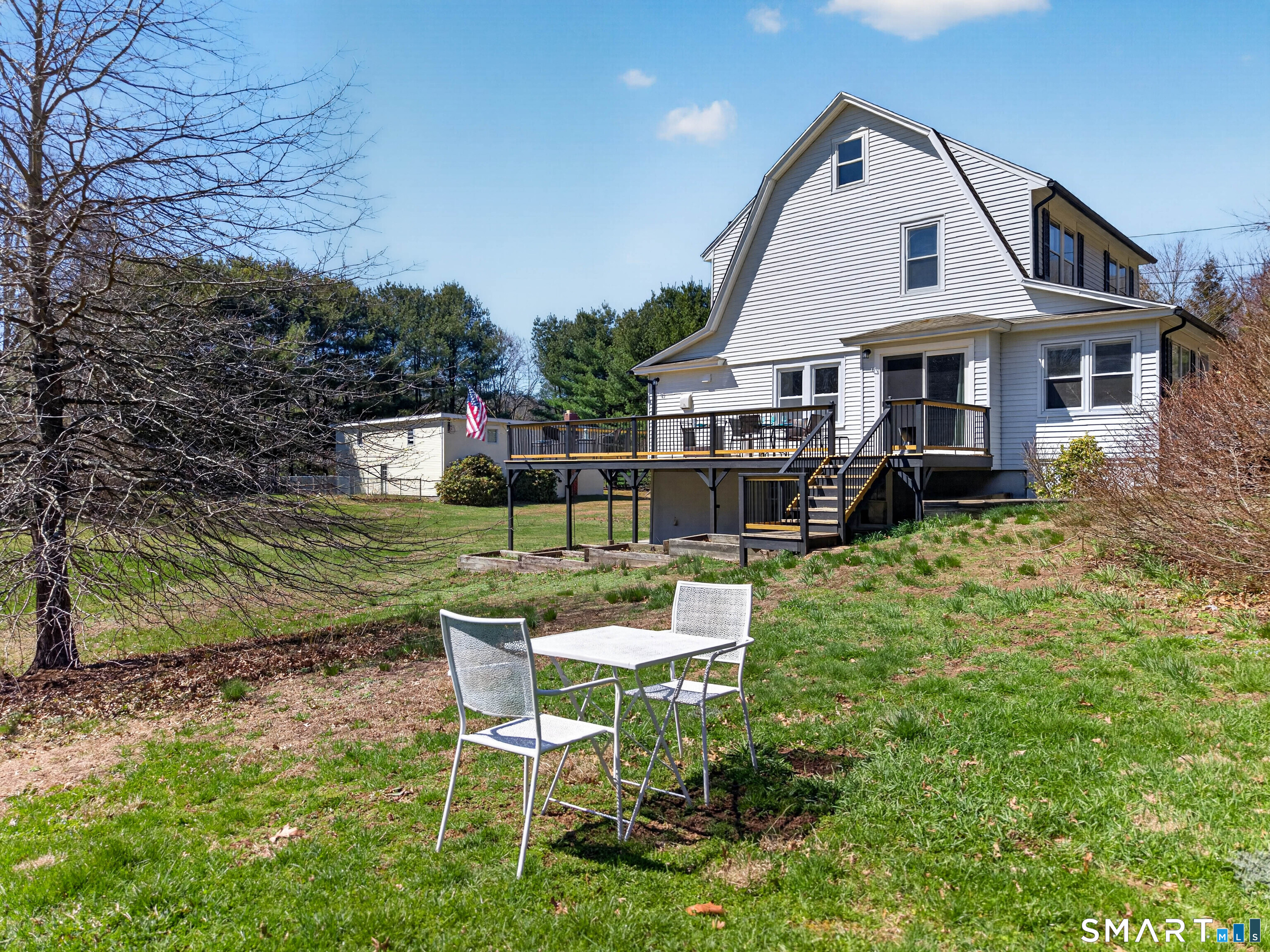 1092 Durham Road Guilford, CT 06437 - Photo 25 of 61 a front view of a house with garden