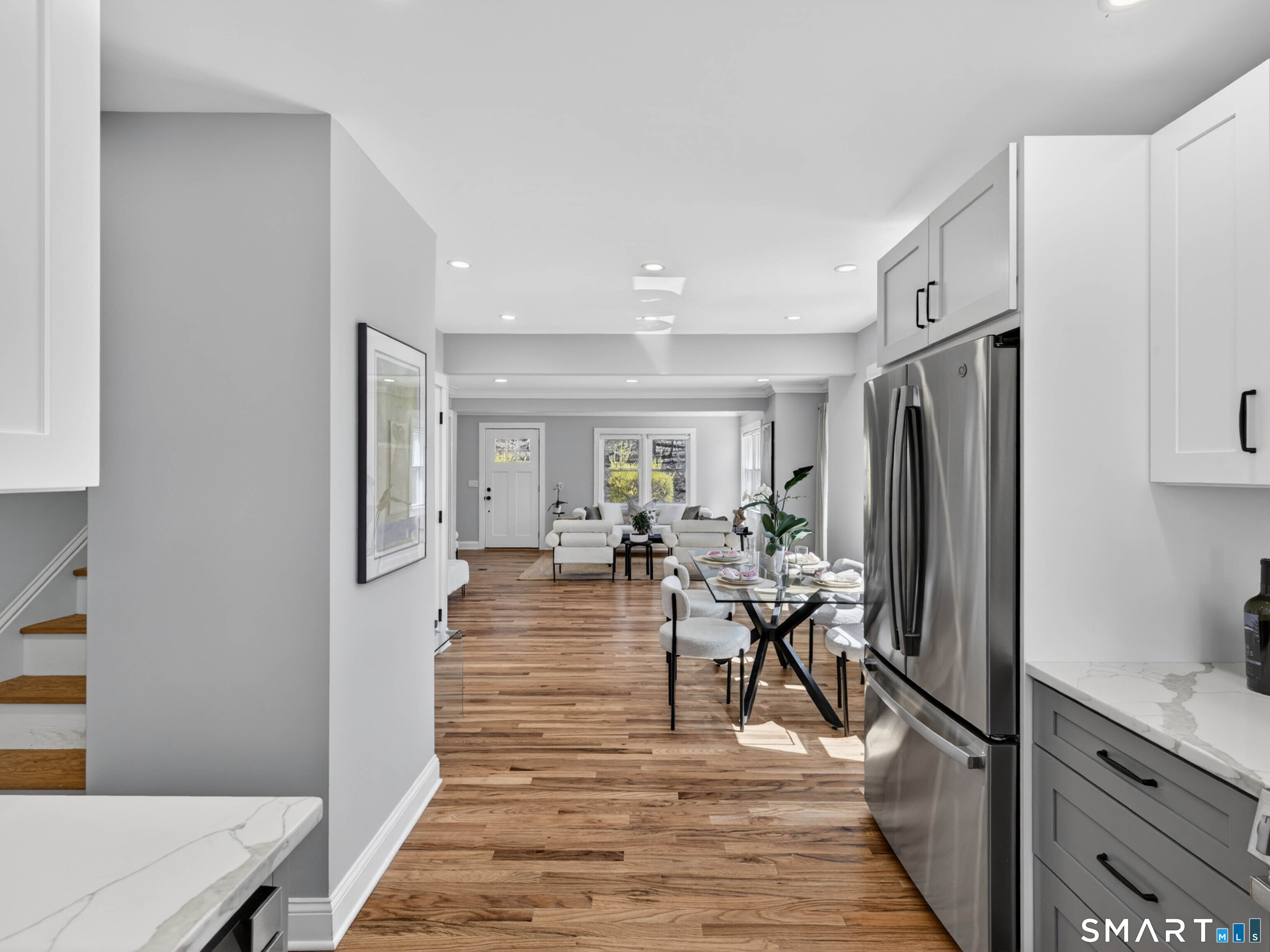 1092 Durham Road Guilford, CT 06437 - Photo 38 of 61 a view of a living room and dining room