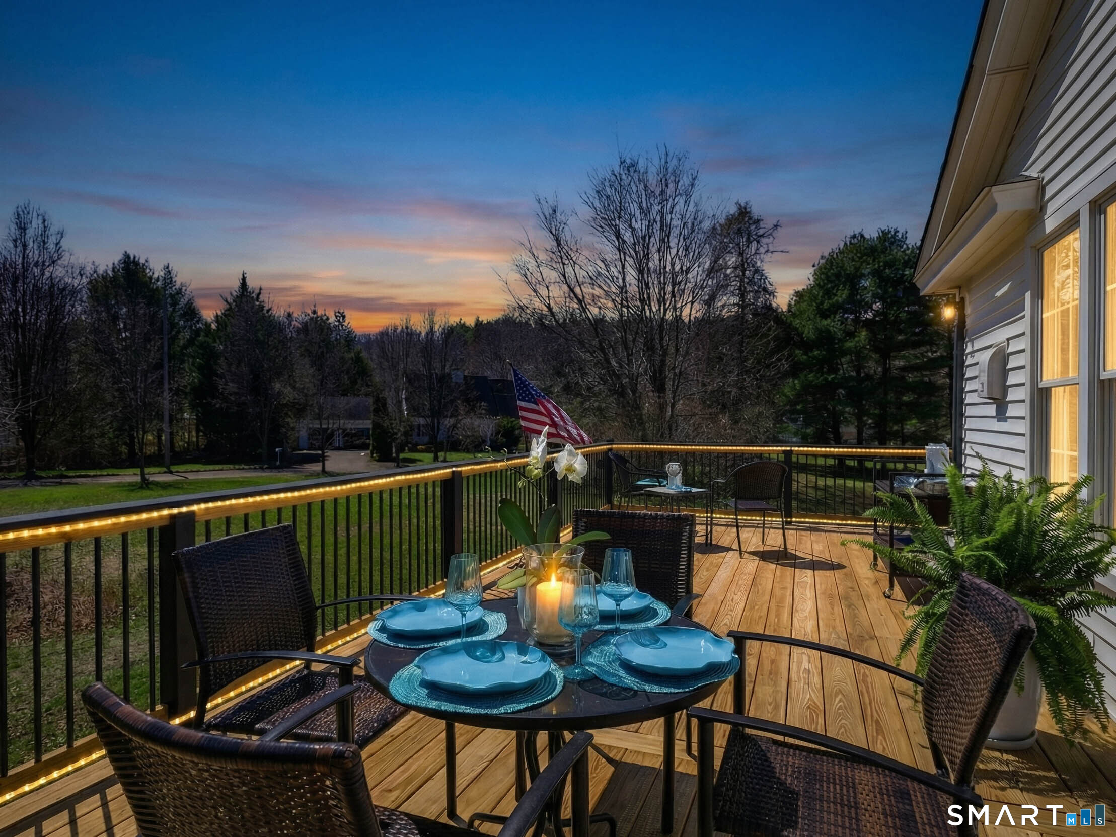 1092 Durham Road Guilford, CT 06437 - Photo 39 of 61 a view of a chairs and table on the balcony