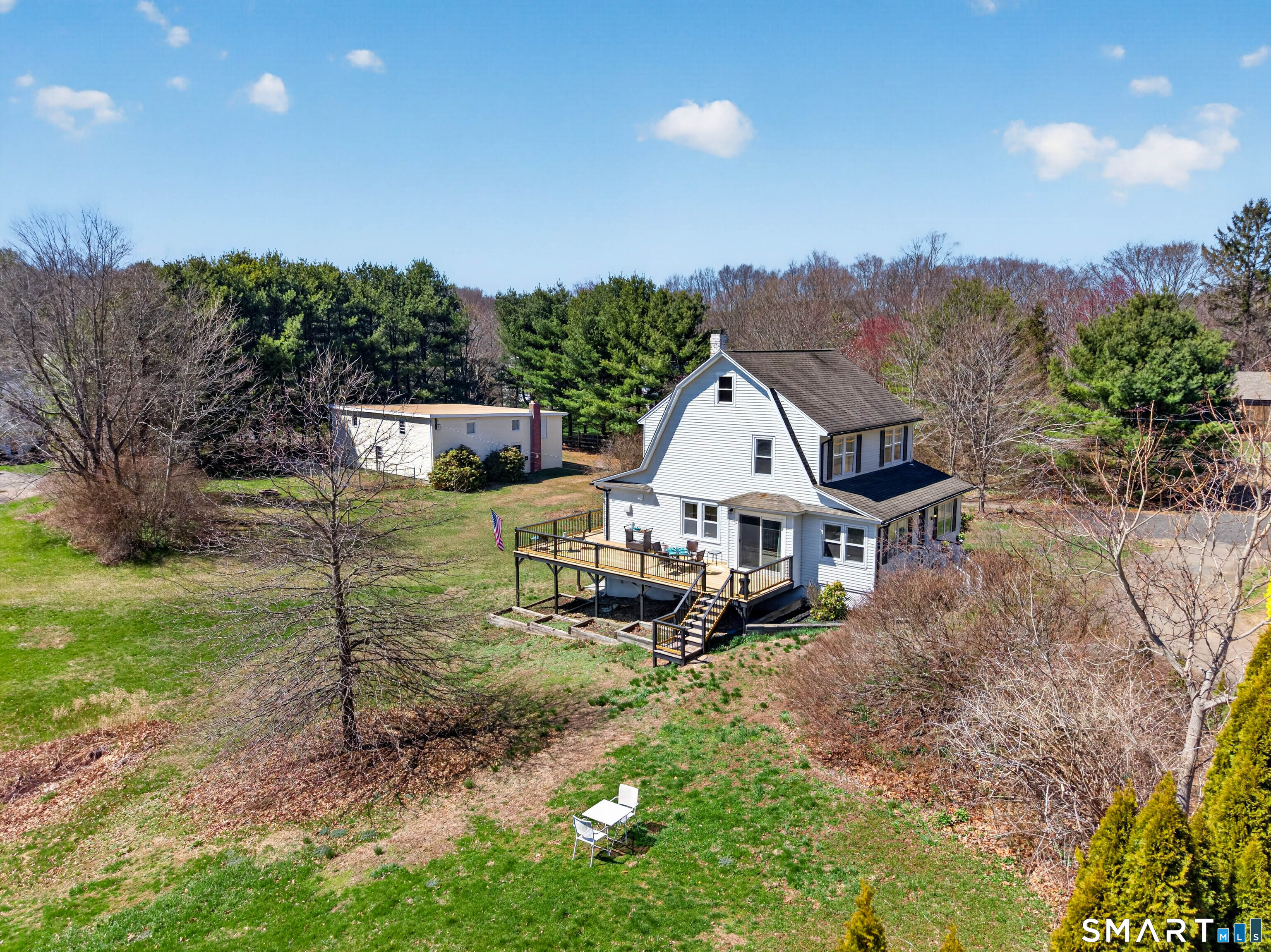 1092 Durham Road Guilford, CT 06437 - Photo 47 of 61 a view of a house with a yard