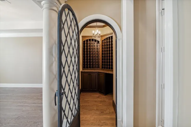 a view of a entryway door of the house