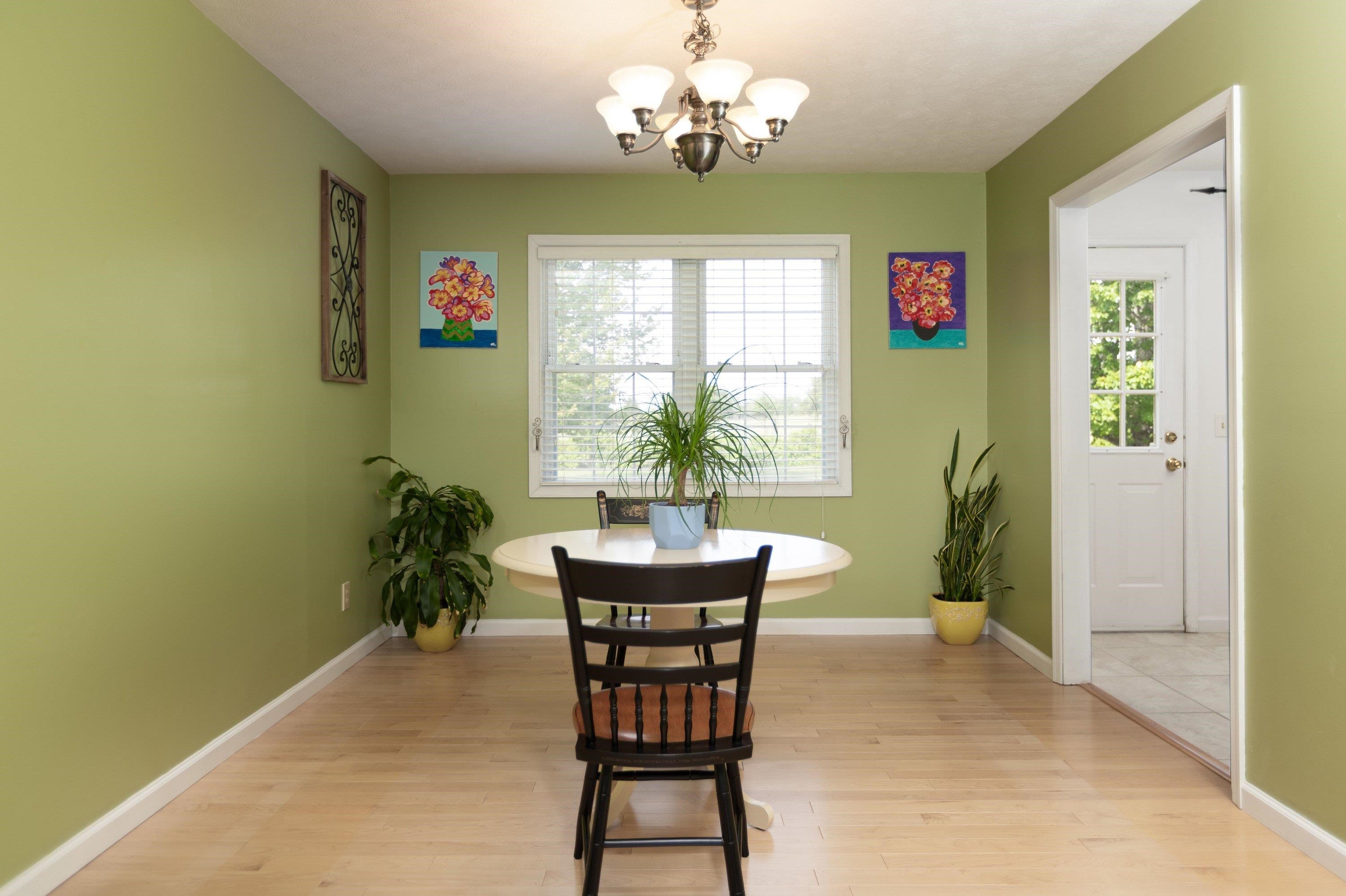 536 Three Leagues Road McGaheysville, VA 22840 - Photo 7 of 71 a dining room with furniture a large window and wooden floor