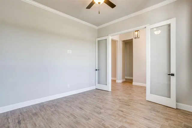 wooden floor in an empty room