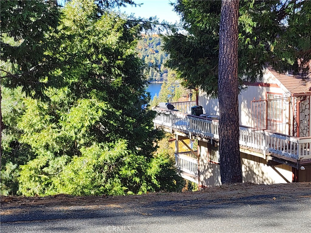 800 Arbula Drive Crestline, CA 92325 - Photo 6 of 21 a view of a yard in front of the house with a tree