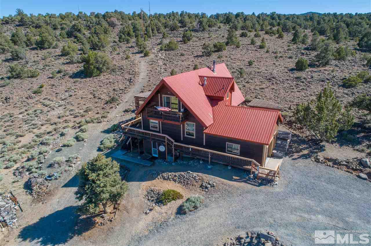 3880 Stovepipe Road Reno, NV 89521 - Photo 39 of 40 an aerial view of a house with a yard