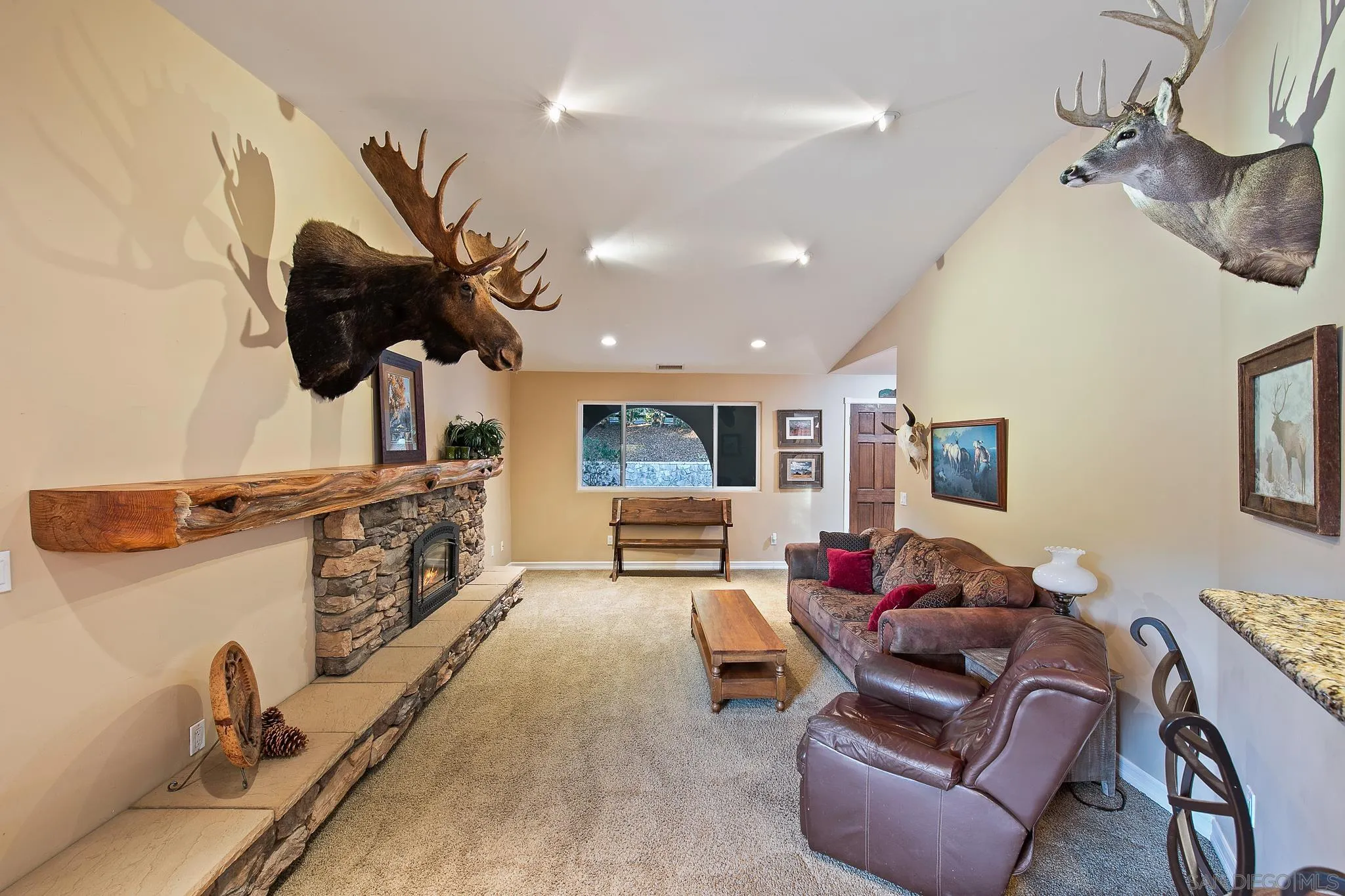1528 South Grade Road Alpine, CA 91901 - Photo 19 of 65 a living room with furniture and a flat screen tv