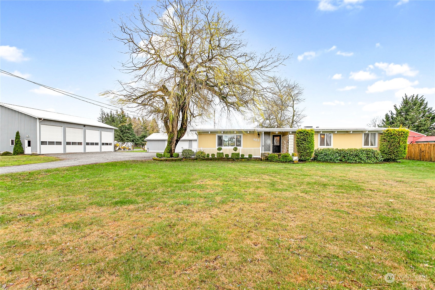 499 East Pole Road Lynden, WA 98264 - Photo 1 of 39 a view of a house with a big yard
