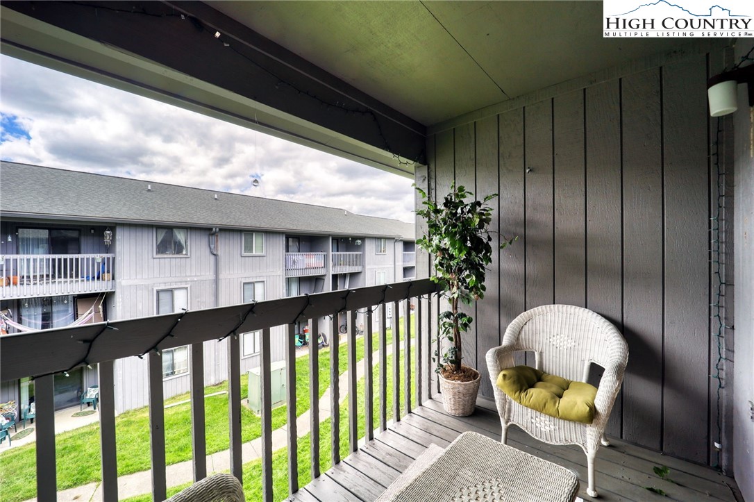 128 Zeb Street, Unit A304 Boone, NC 28607 - Photo 8 of 27 a view of a balcony