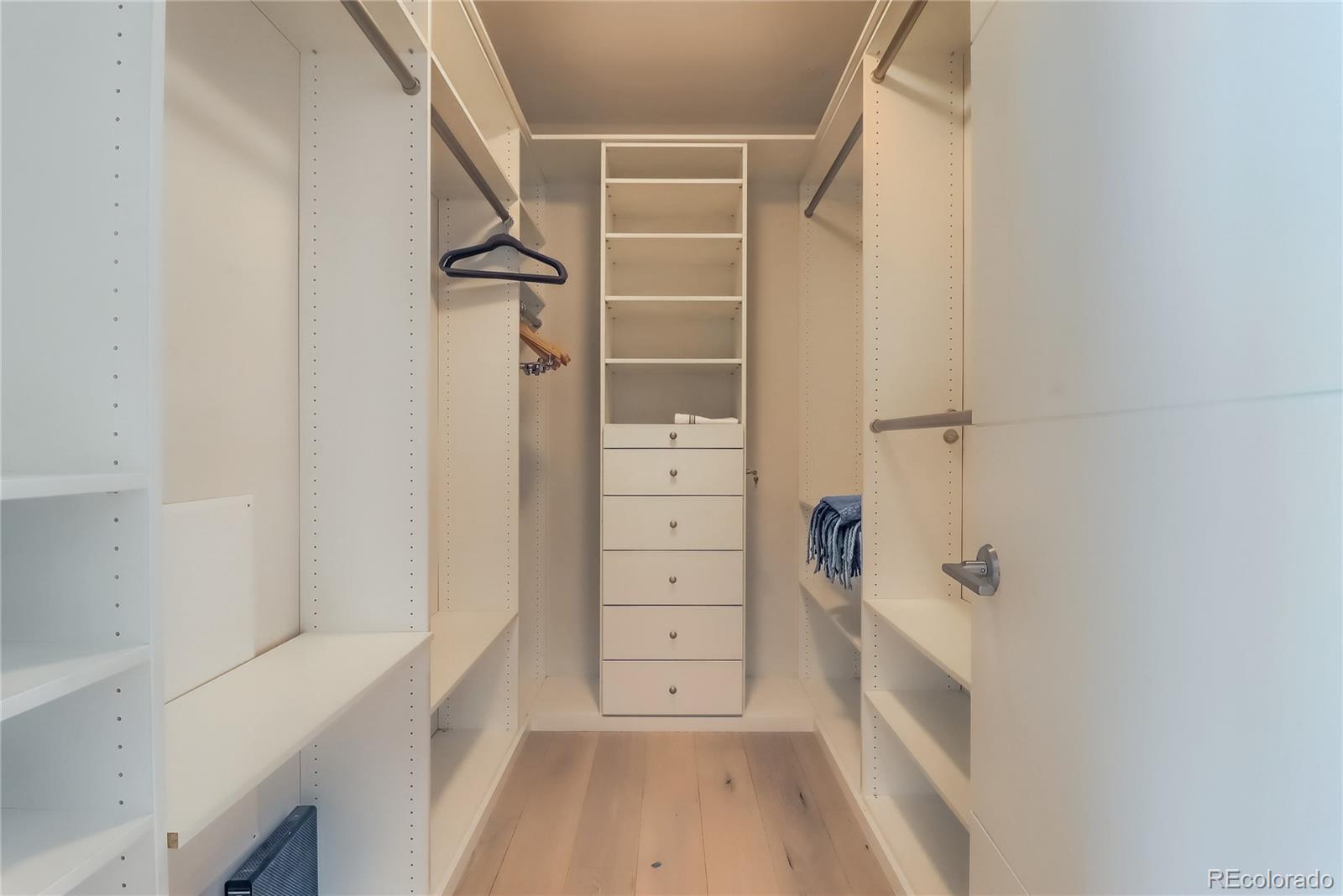 155 Steele Street, Unit 814 Denver, CO 80206 - Photo 23 of 39 a view of walk in closet