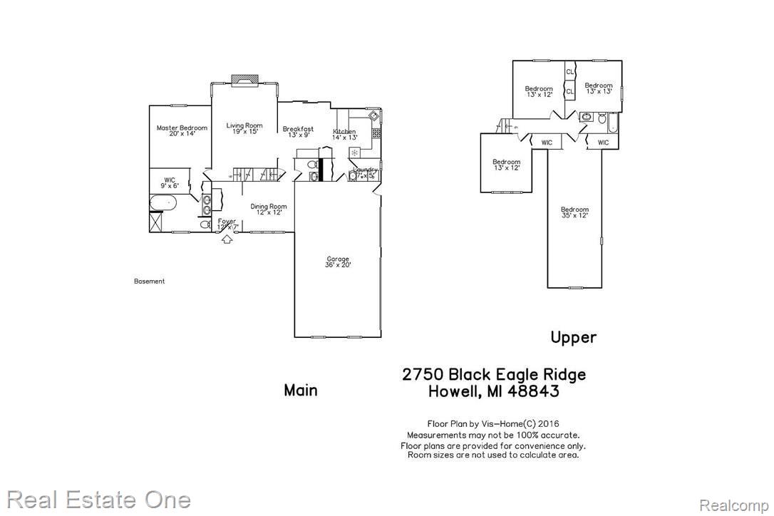 2750 Black Eagle Ridge Howell, MI 48843 - Photo 64 of 65 plan_floorhc.jpg