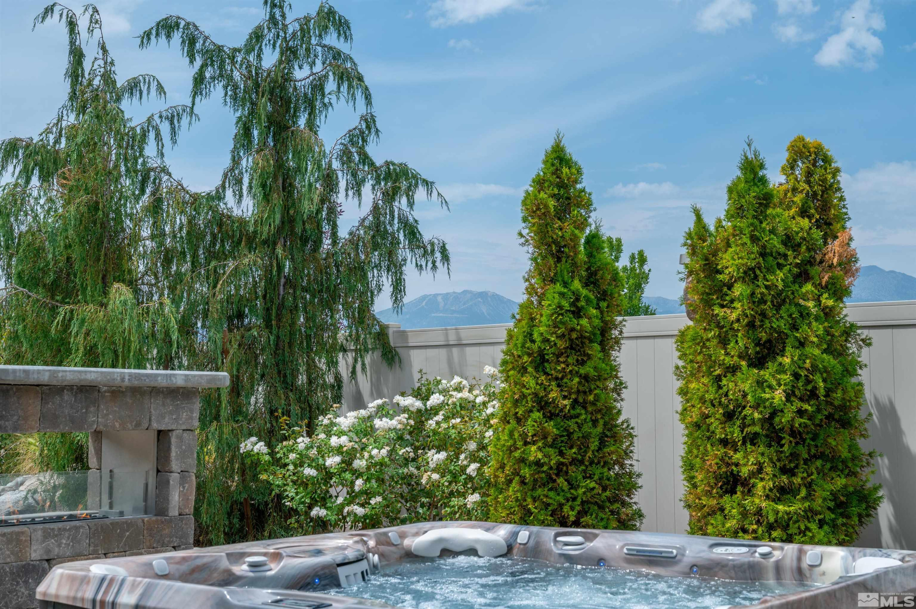 9815 Dyevera Lane Reno, NV 89521 - Photo 16 of 39 an interior space with plants and palm tree