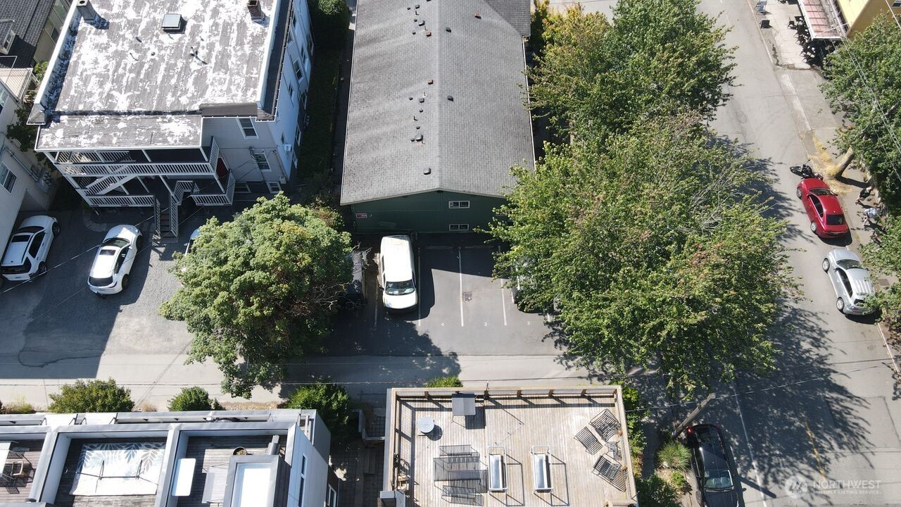4200 Fremont Avenue North Seattle, WA 98103 - Photo 10 of 17 an aerial view of a house with outdoor space