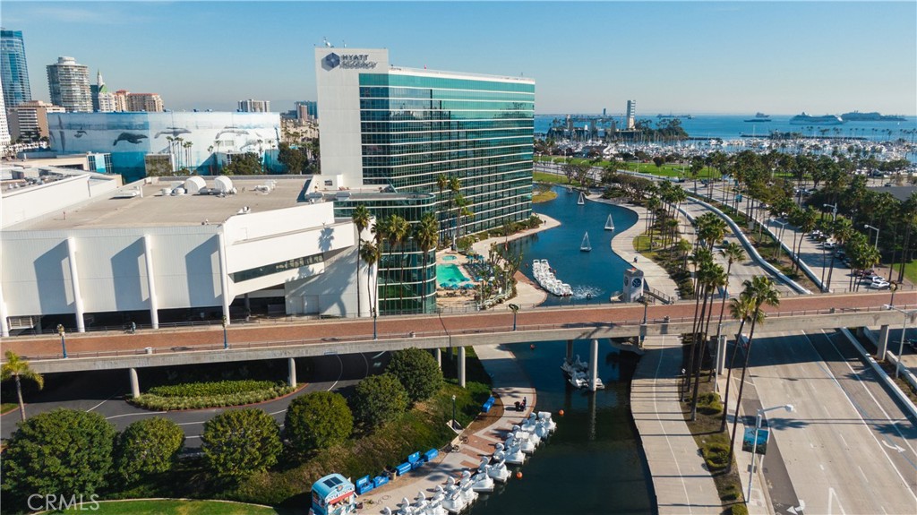 150 The Promenade North, Unit 202 Long Beach, CA 90802 - Photo 42 of 59 a view of a city that has tall buildings