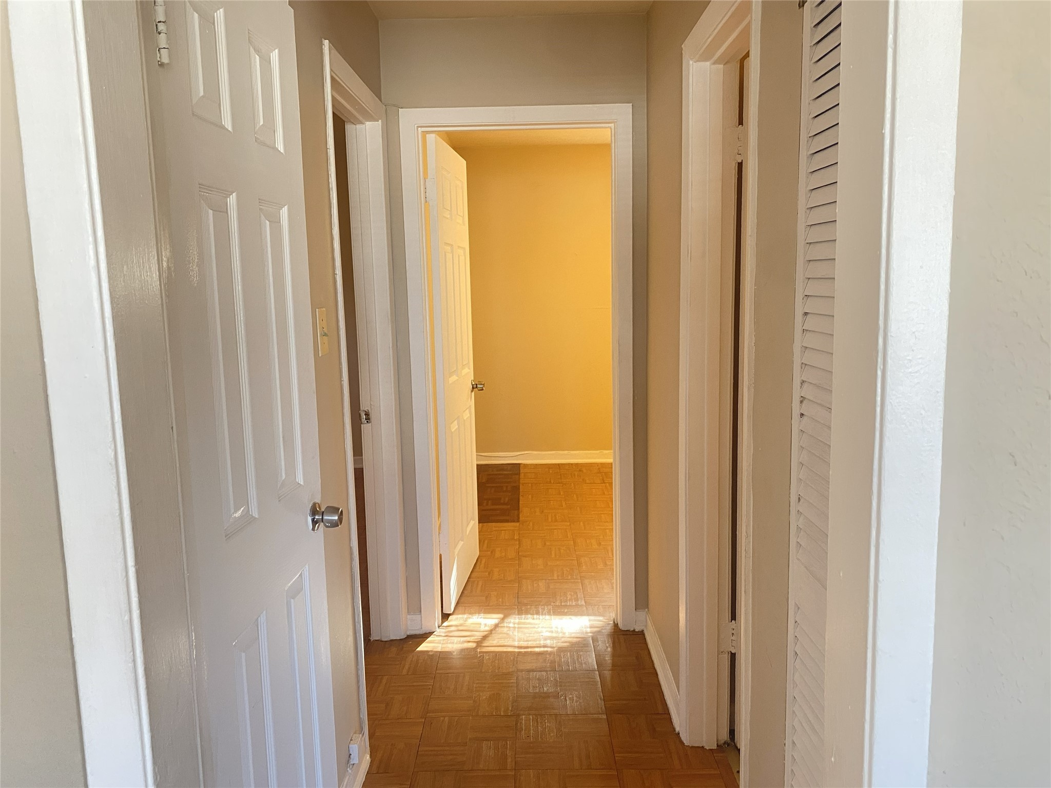 3024 Elgin Street, Unit 4 Houston, TX 77004 - Photo 9 of 10 a view of a hallway with a glass door