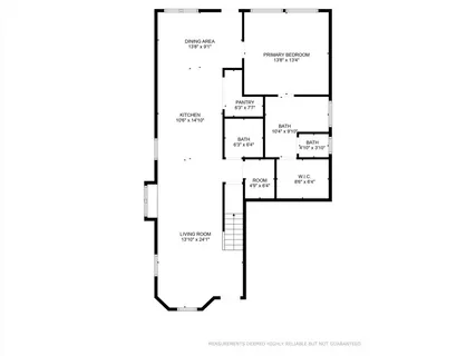 a picture of a door in a mirror