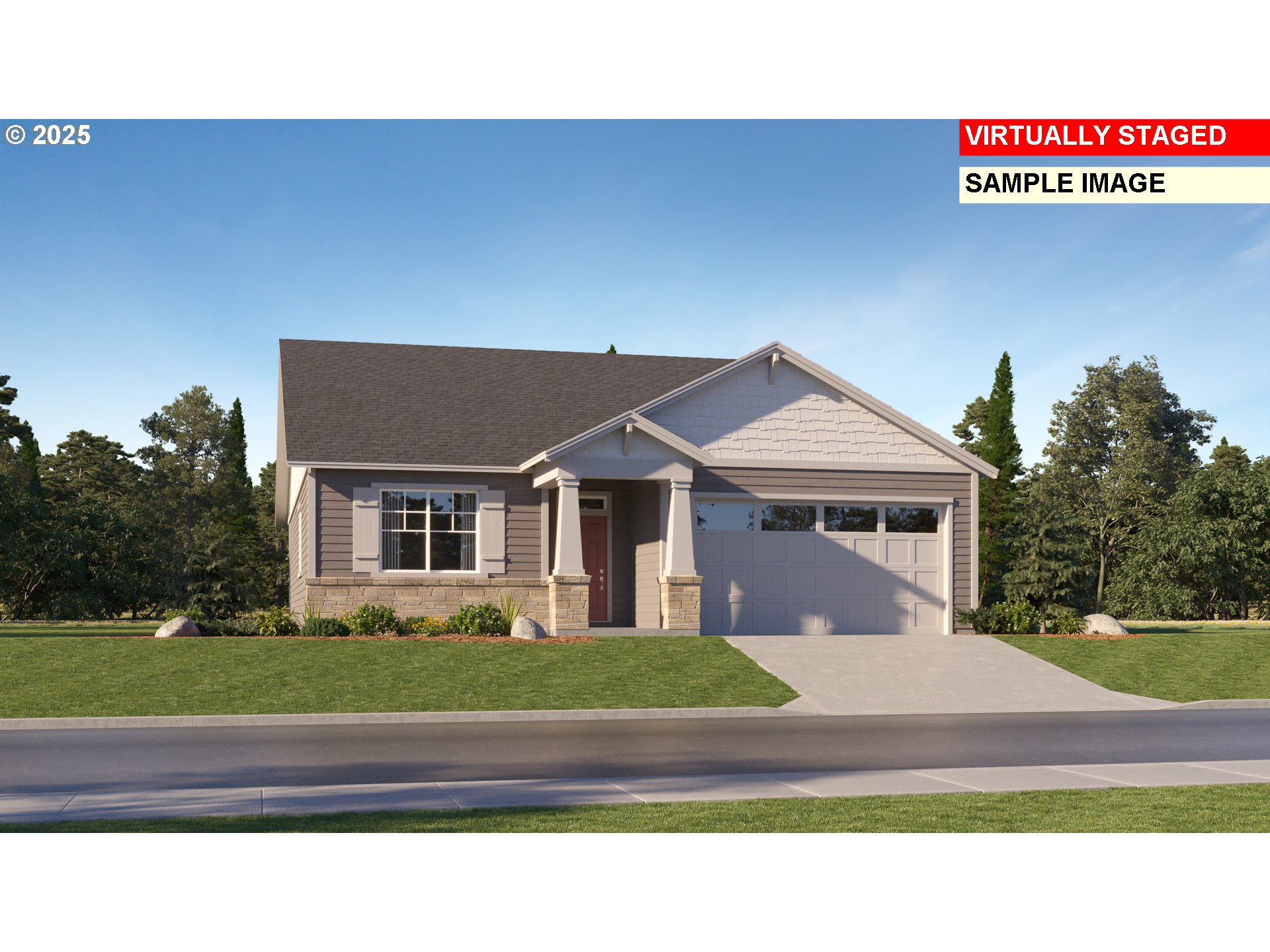 12177 Southwest Champlin Lane Beaverton, OR 97007 - Photo 21 of 22 a black and white photo of a house