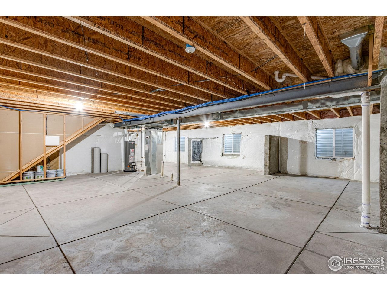1554 Benfleet Court Windsor, CO 80550 - Photo 21 of 26 Large Unfinished Basement. Growth Potential!