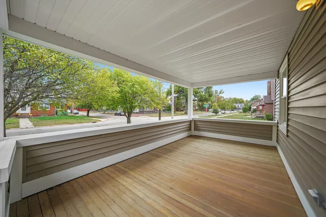 a view of railway station with sitting area