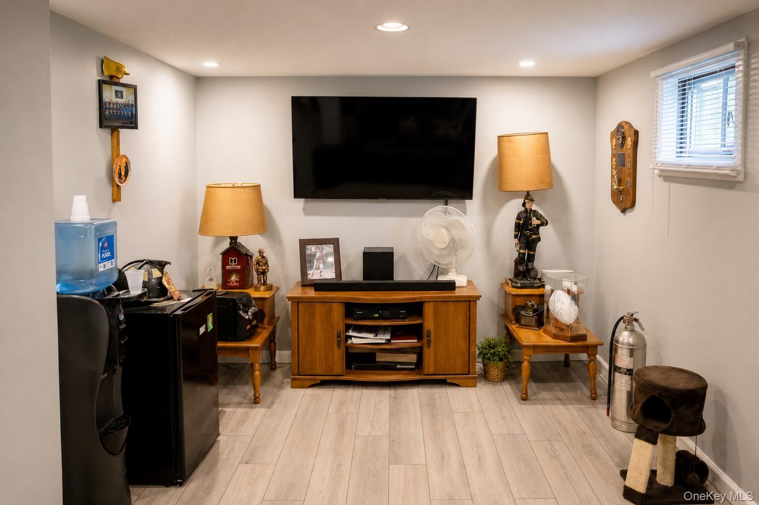 20 Carol Road Bethpage, NY 11714 - Photo 16 of 19 a living room with furniture and a flat screen tv