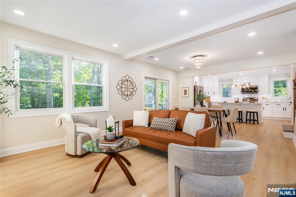 145 Grove Street Mahwah, NJ 07430 - Photo 2 of 30 a living room with furniture and a large window