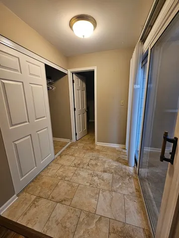 a view of empty room