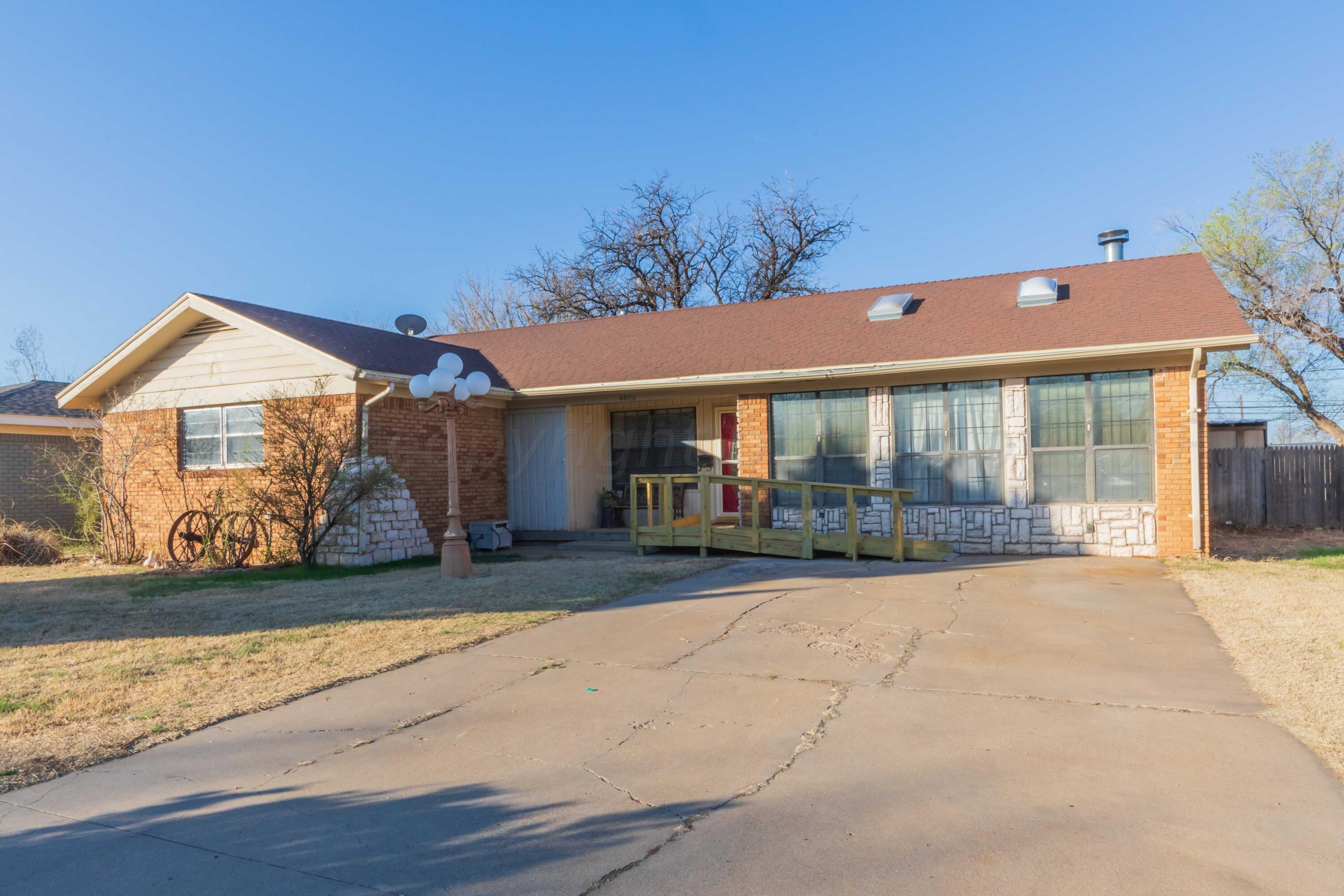 4006 Tulane Drive Amarillo, TX 79109 - Photo 3 of 44 FRONT VIEW 3