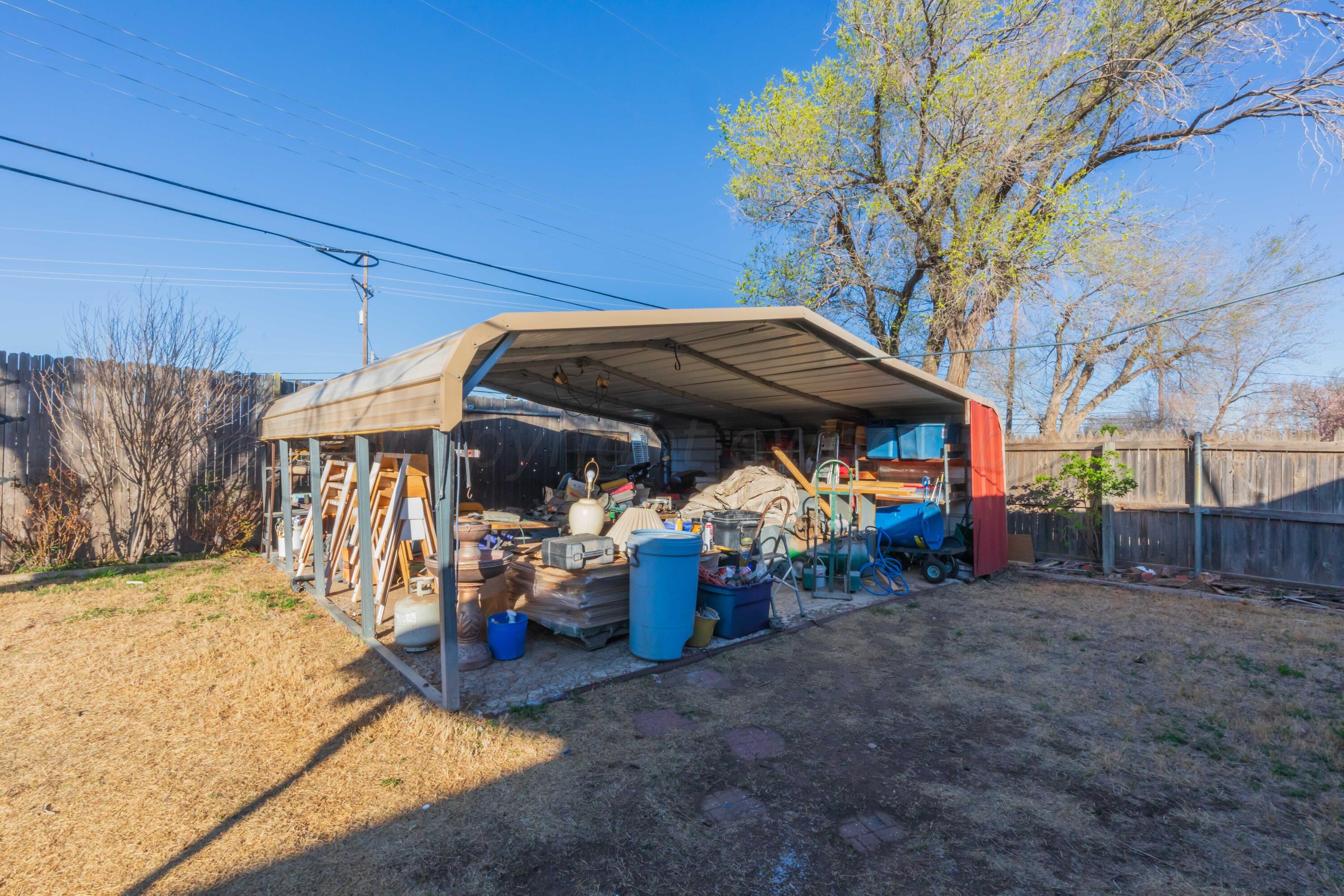 4006 Tulane Drive Amarillo, TX 79109 - Photo 40 of 44 COVERED PARKING VIEW 1