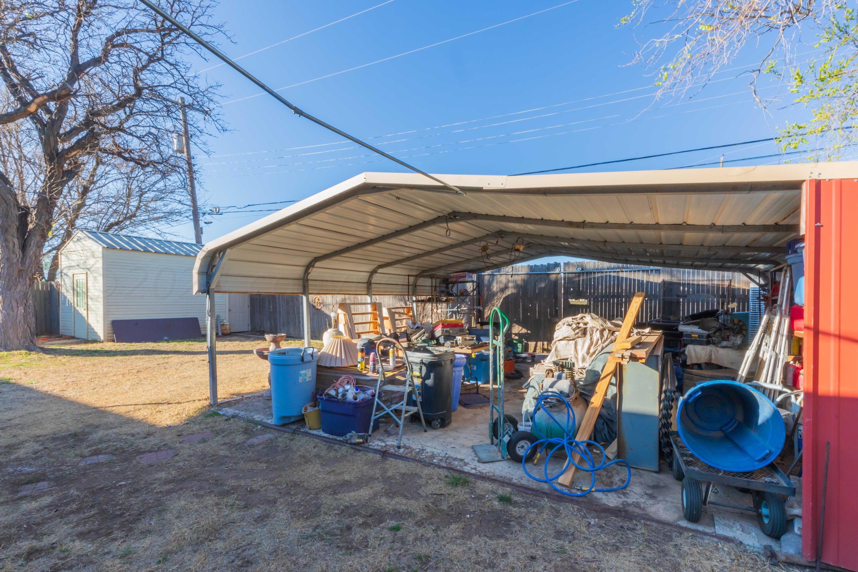 4006 Tulane Drive Amarillo, TX 79109 - Photo 41 of 44 COVERED PARKING VIEW 2