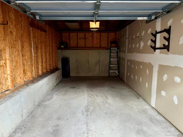 a sign on the side of building