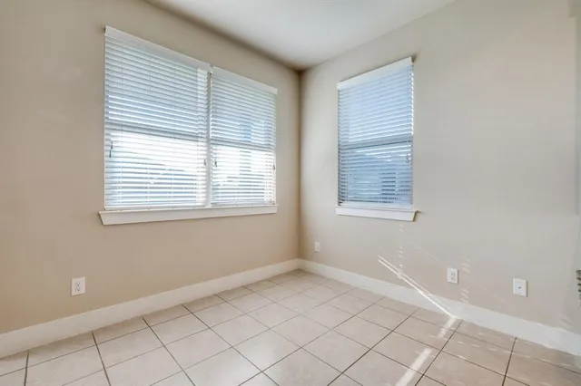 a view of an empty room with window