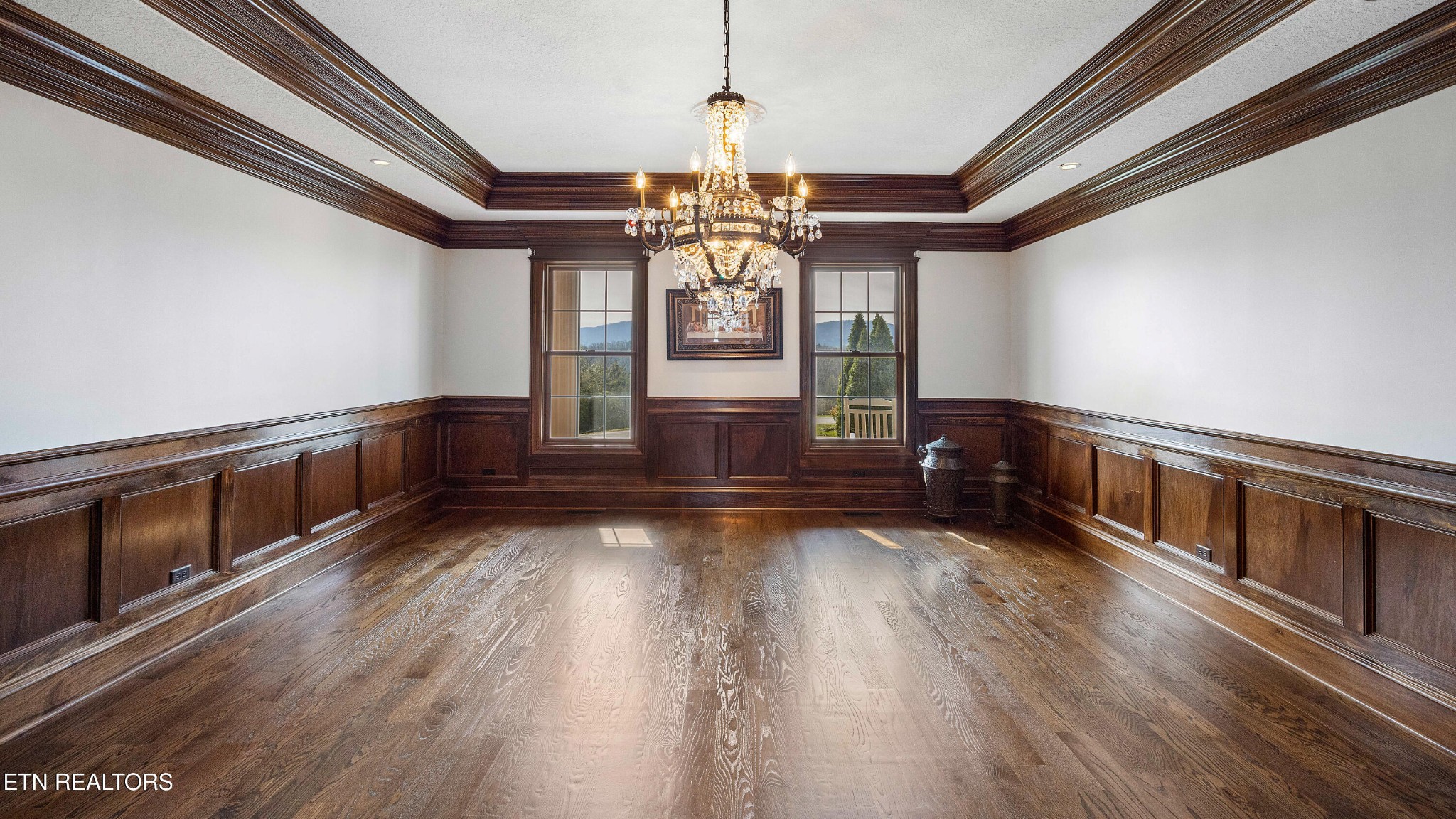 3050 Sims Road Sevierville, TN 37876 - Photo 18 of 59 a view of wooden floor and windows in a room