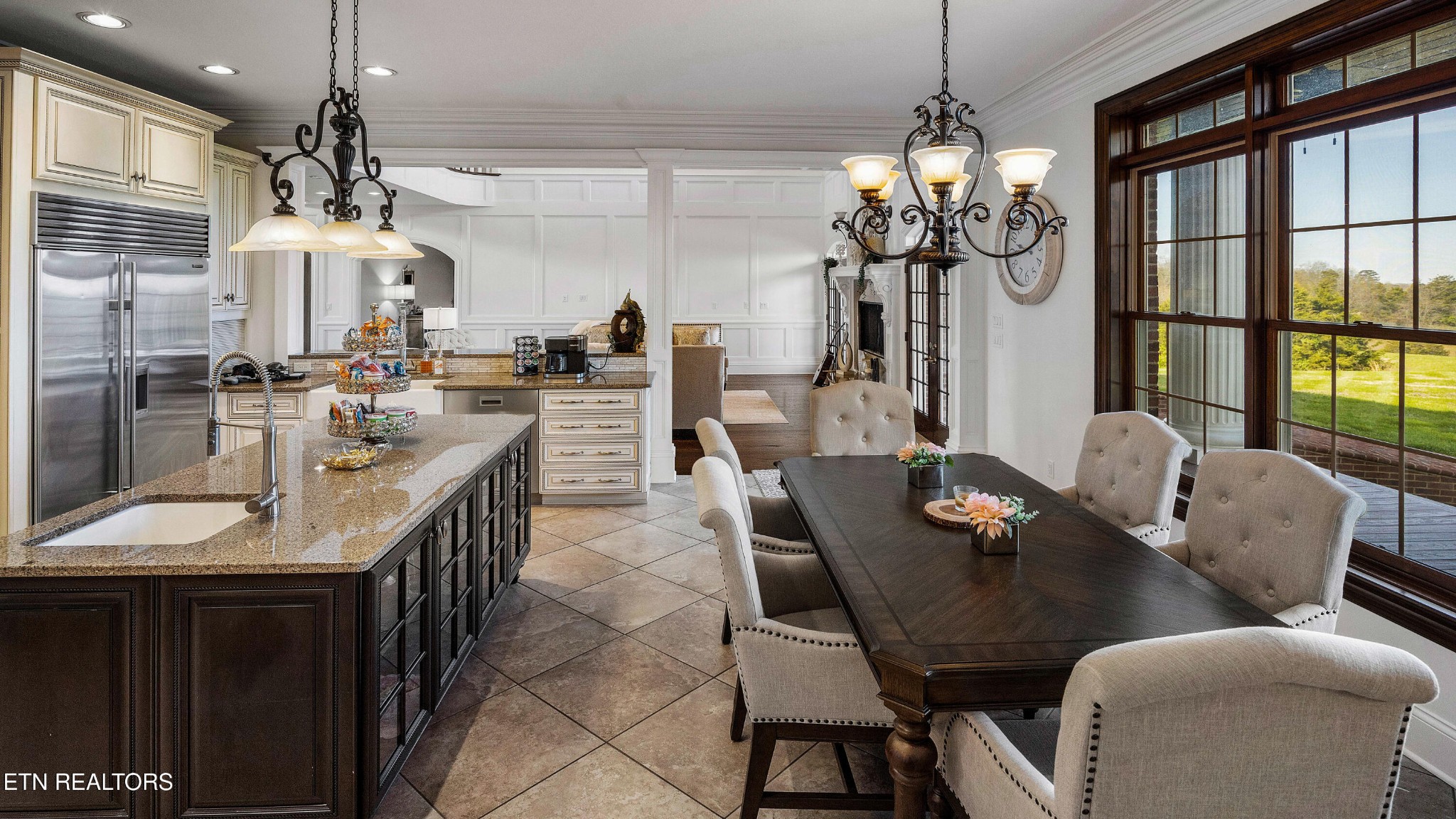 3050 Sims Road Sevierville, TN 37876 - Photo 25 of 59 a view of a dining room with furniture window and outside view